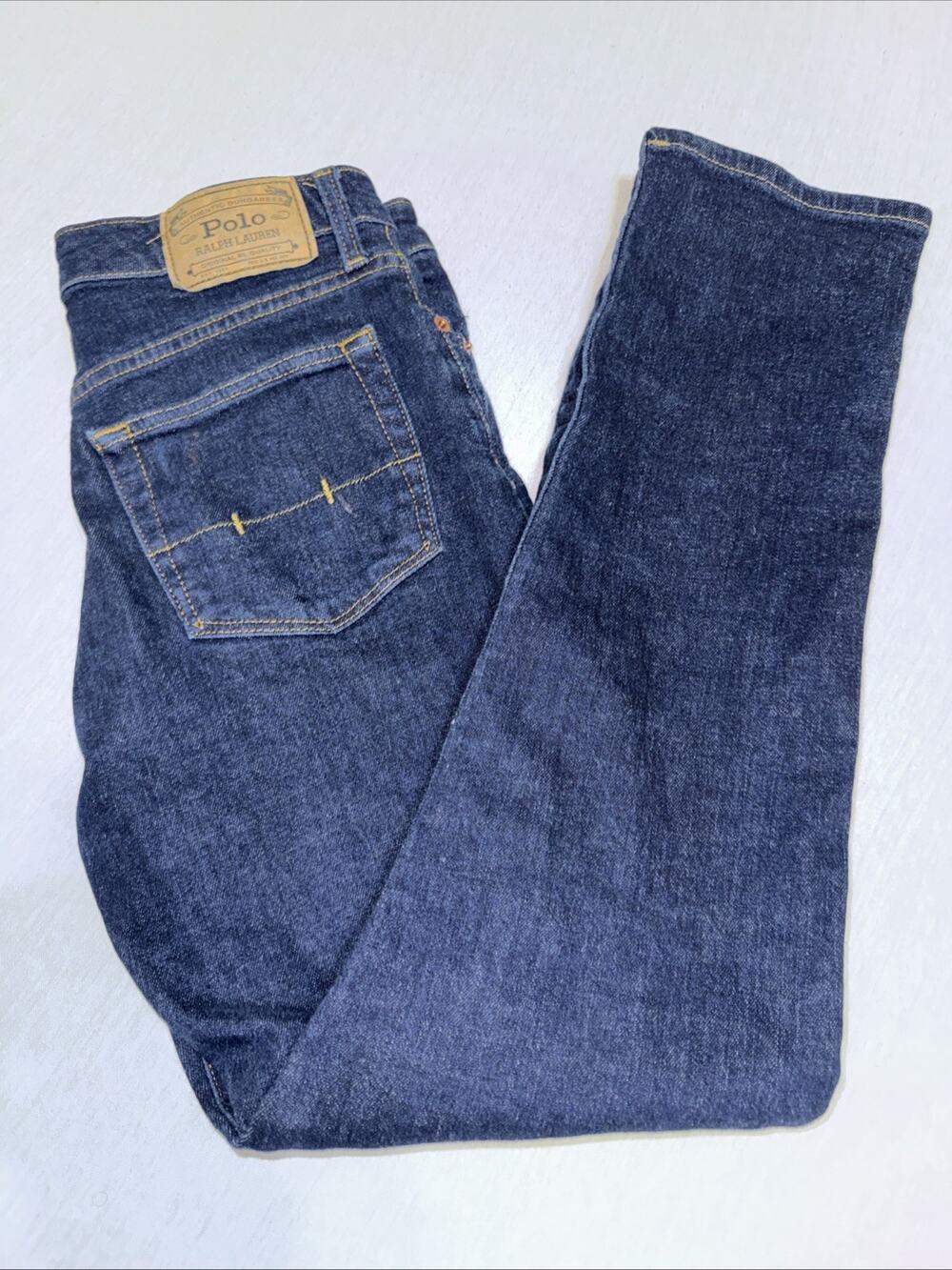 Polo Ralph Lauren Boys Regular Fit Hampton Straight Stretch Jean Blue Size:18